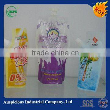 Liquid baby food packaging spout bag