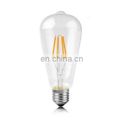 2020 Hot Sale Decorative Lighting ST58 Dimmable Edison Bulb LED Filament Bulb