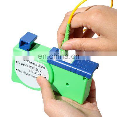 Fiber Optic Cleaning Tool Optical Fiber Connector Cleaner Box for SC FC MU LC ST D4 DIN photo-5