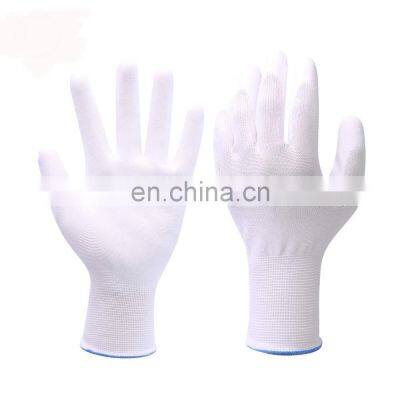 Hot Sale Palm PU Gloves Black ESD PU Palm Fit Gloves Conductive