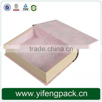 Magnetic Closure Cardboard Book Shaped Decorative Book Boxes photo-3