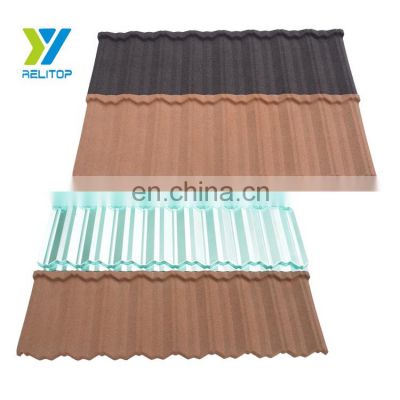 Wholesale Colorful Stone Coated Steel Roof Tile/Sand Coated Chinese Roofing