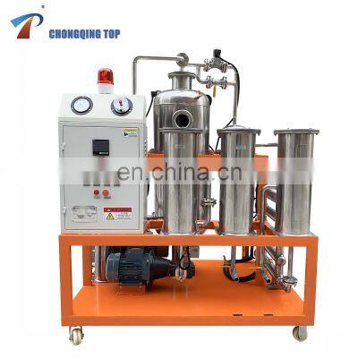 20LPM Chongqing TOP COP Series Used Black Cooking Oil Purifier Machine Oil Filtration System COP-S-20