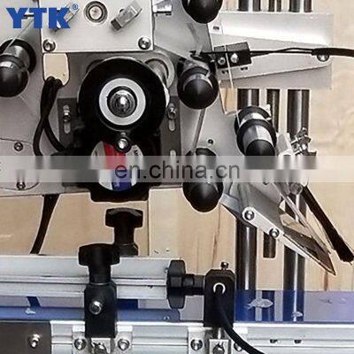 High Speed Top Desktop Adhesive Semi Automatic Flat Bottles Labeling Machine Flat Surface Label Applicator photo-4