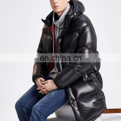 Custom Temperament Winter Miracle In The Long Coat Down Jacket For Men