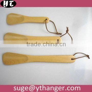 SHW30 short shoe last natural wood shoe horn                        
                                                Quality Choice