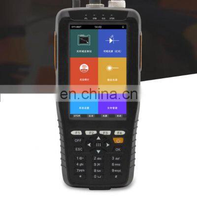 MT-8615 Smart Handy Outdoor OTDR Multi-function Tester OPM/OLS/VFL 4 Inch IPS Display 10mw SC/FC/PC photo-4