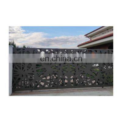 American Residential Garden Fencing Trellis Wrought Iron Metal Main Gates Fencing Extensions Optional Designs