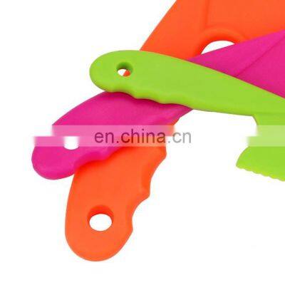 3 Piece Plastic Knife Set With Custom Logo