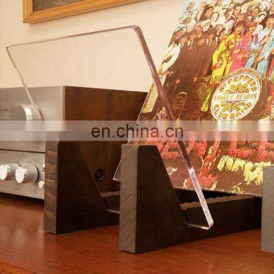 Clear Custom Fashion DVD Organizers Acrylic CD Storage Racks
