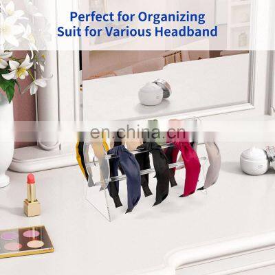 Clear Acrylic Headband Organizer Teen Girl Women Gifts The Perfect Jewelry Organizer Headband Hair Clasp Display Stand photo-4