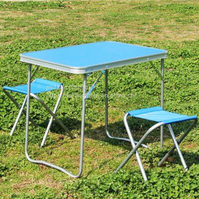 Portable Folding Picnic Outdoor Table Metal Square Modern BBQ Mini Table photo-5