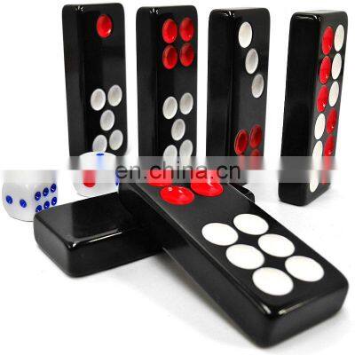 Precision Plastic Injection Mould Wholesale Custom Bulk Mini Colored Pink Mahjong Dominoes Pai Gow Tiles Set Mold Molding Parts photo-4