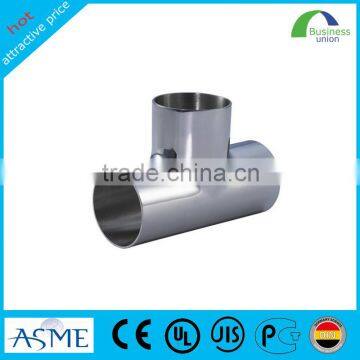 Seamless tube black steel pipe fittings/tee