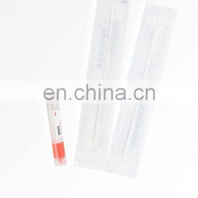 Vtm Respiratory Transport Medium Sample Collection Throat Swab Tube Kit