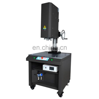 LINGKE high power 15kHz 4200w semi automatic PVC ultrasonic plastic welding machine