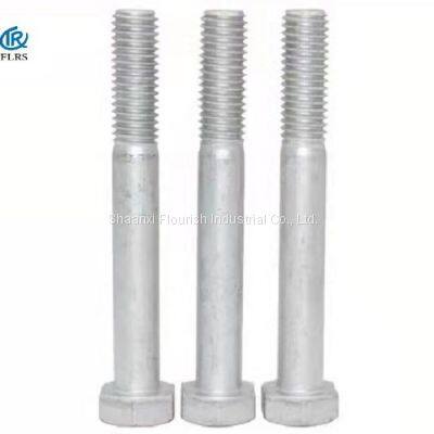 Carbon Steel Hex Head Bolt Dacromet Plated DIN 931 C/W Nut Washer