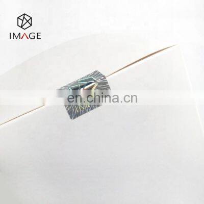 23 мм квадратный наклеек с индивидуальным аутентификационным голограммой для запечатывания косметических коробок photo-3