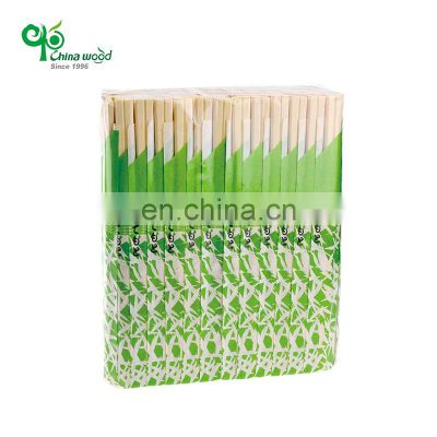 Yada Wholesale Bamboo Chopsticks Bamboo Chopsticks Logo Disposable Wooden Twin Chopsticks