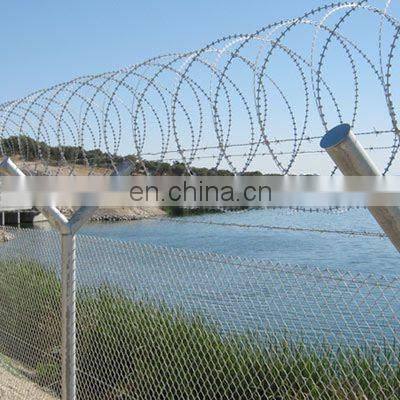 Factory Price Barbed Wire Fence Flat Wrap Razor Wire For Protecting photo-5