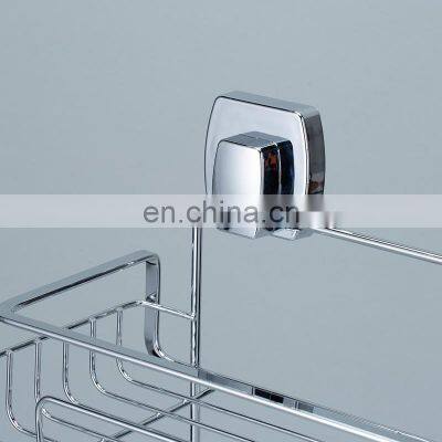 Shower Caddy 2 Tier Shower Shelf Kitchen Storage Basket Corner Shelf Stainless Steel No Drilling Self Adhesive Bathroom Caddy No photo-3