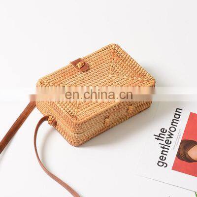 Set Rattan Bag Style Bohemian Best Seller Bali Handbag Beach Bag Straw WOven Wholesale photo-4