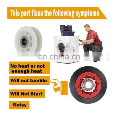 W10314173 Drum Roller for Cloth Dryer Parts 4392067 Dryer Repair Kit Belt 661570 Idler 279640 Rollers 8536974 photo-2