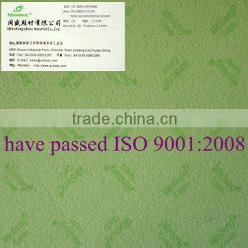 Minsheng shoes material non woven insole board 777