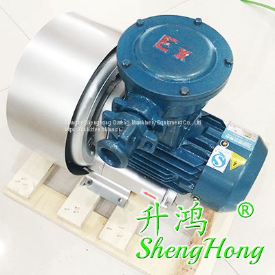 China Shenghong explosion-proof fan, explosion-proof fan, high-pressure explosion-proof fan, powder explosion-proof fan.