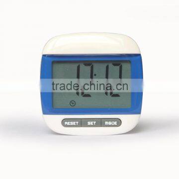 YGH667 Hot Selling Gift Step Couter With Clock Digital Pedometer photo-4