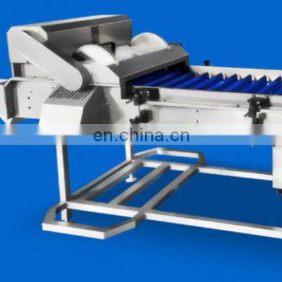 Automatic double-head root removal machine scallion garlic cabbage root cutting machine