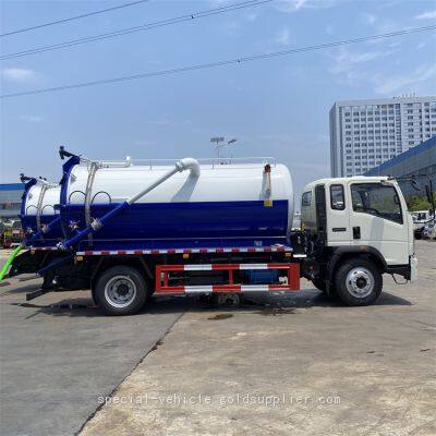 Sinotruk Vacuum Suction Vehicle With a Volume of 10 photo-2
