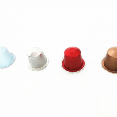 Hot Selling Disposable Aluminum Foil Coffee Capsules with Lid