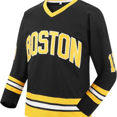Boston Hockey Jersey Happy Gilmore 18 Adam Sandler 1996 Movie Ice Hockey Jerseys Stitched