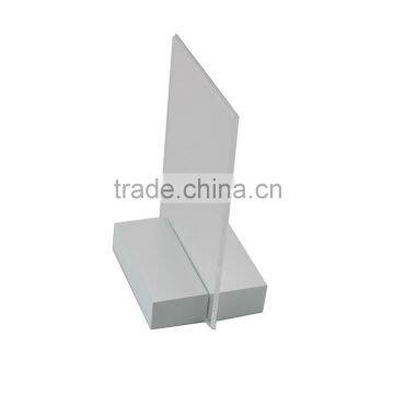 A4/A5 Acrylic Sign Holder Wood Base With Acrylic Board Magnetic Sign Holder Quality Choice photo-6