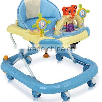 Hot Sale Round Toy Baby Walker with Stopper LW1131S