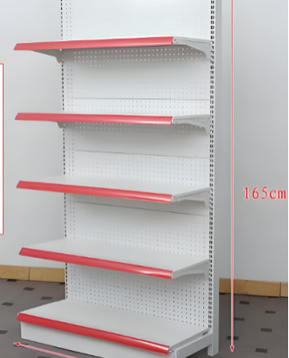 étagère d'exposition/Meuble de rangement en bois sur mesure pour supermarché et commerce de détail