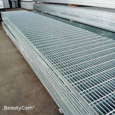 Light Steel Structure Platform With Grating, Handrails, and Treads