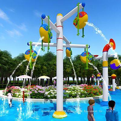Children Adult Water Park Amusement Equipment Water Play Series Swimming Pool Playground Supply Children Cartoon Water Spray photo-5