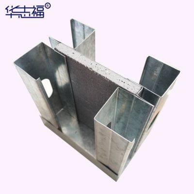 Hospital Indoor Soundproof Wall Chc112, Double Hollow Keel for Sound Insulation, Z-shaped Vibration Damping Keel for Soundproof Wall in Five-star Hotels photo-3