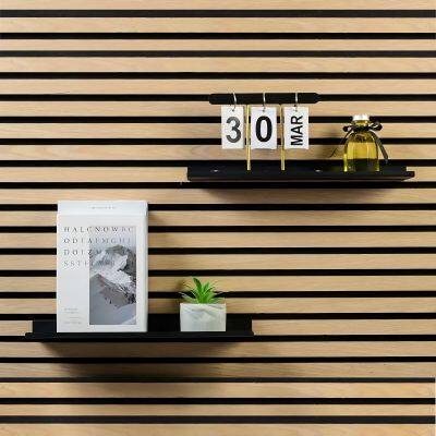 Высококачественная европейская акустическая панель Akupanel из деревянных планок, износостойкого МДФ с звукопоглощающими свойствами для спальни