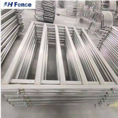 Galvanized Cattle Panels for Feedlot Partitioning and Crowd Gates