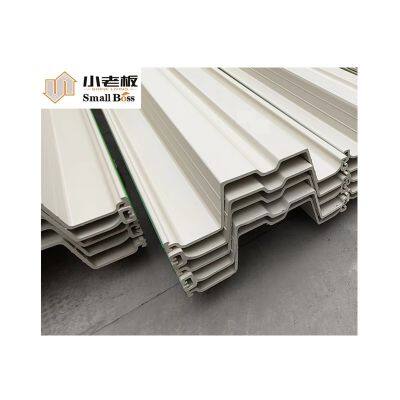 Section Width 718mm PVC Sheet Pile U Type with Waterproof Gasket Vinyl Sheet Piling  for Flood protection Structure