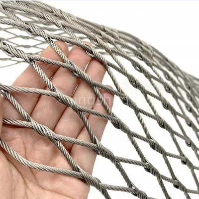 Stainless Steel INOX Wire Rope Mesh, Flexible and Strong, Suitable for Bird Enclosures in Zoos and Zoos, Bird-proof Netting. photo-4