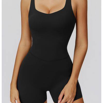 Großhandel von Activewear - Schnelltrocknende Yogafitnessbekleidungssets, Trainingssport-Overall für Frauen