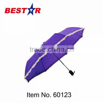 Factory Price OEM Available 3 Folding Umbrella