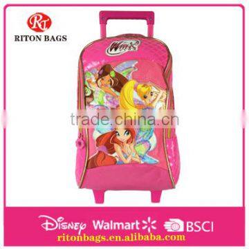 16"Winx Club Trolley Backpack With Wheels