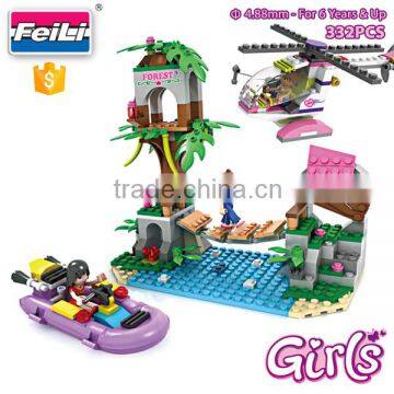 hot sell cogo girls bricks plastic building blocks for kids