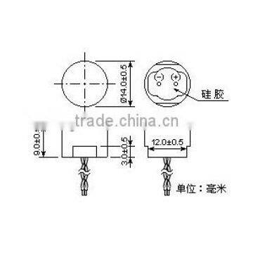 High Quality Waterproof Ultrasonic Sensor NU48B14TR-2 photo-2