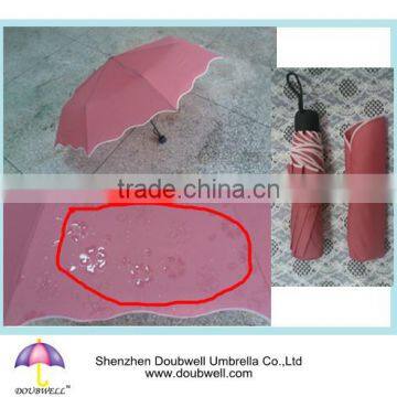 Made in Shenzhen umbrella is lady fashion umbrella with artwork